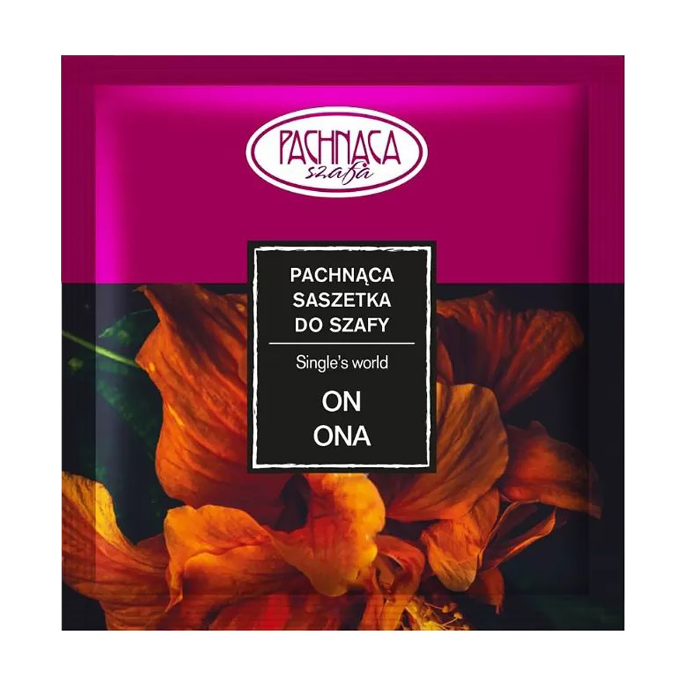 Ароматичне саше для гардеробу Pachnaca Szafa On Ona, 5.5 г